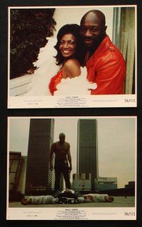 4c125 TRUCK TURNER 7 8x10 mini LCs '74 AIP, cool images of bounty hunter Isaac Hayes, Yaphet Kotto!