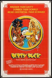 4d189 CHEAP 1sh R77 Dirty Duck, the world's only X rated comedy cartoon musical!