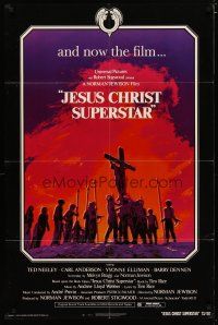 4d507 JESUS CHRIST SUPERSTAR 1sh '73 Ted Neeley, Andrew Lloyd Webber religious musical
