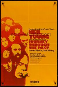 4d513 JOURNEY THROUGH THE PAST 1sh '73 Neil Young, everybody look what's goin' down