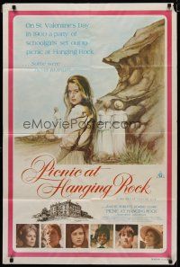 4e732 PICNIC AT HANGING ROCK Aust 1sh '75 Peter Weir classic about vanishing schoolgirls!