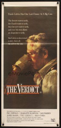 4e991 VERDICT Aust daybill '82 lawyer Paul Newman has one last chance, written by David Mamet!