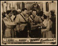 4e106 BONNIE SCOTLAND Aust LC R50s reluctant soldiers Stan Laurel & Oliver Hardy!