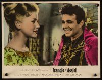 4e109 FRANCIS OF ASSISI Aust LC '61 Michael Curtiz's story of a young adventurer in the Crusades!