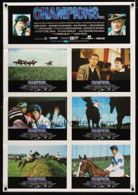 4e696 CHAMPIONS Aust LC poster '84 John Hurt, Edward Woodward, horse racing!