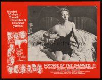 4e111 VOYAGE OF THE DAMNED Aust LC '76 sexy Faye Dunaway in bed!