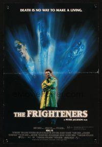 4e870 FRIGHTENERS DS Aust daybill '96 directed by Peter Jackson, really cool skull horror image!