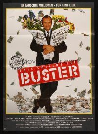 4e536 BUSTER German '88 David Green, image of Phil Collins w/flowers, he'll steal your heart!