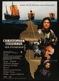 4e542 CHRISTOPHER COLUMBUS THE DISCOVERY German '92 Marlon Brando, Tom Selleck, Georges Corraface