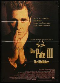 4e569 GODFATHER PART III German '90 best image of Al Pacino, Francis Ford Coppola!