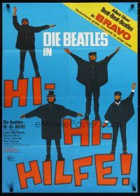 4e578 HELP German R68 The Beatles, John, Paul, George & Ringo, rock & roll classic!