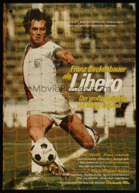 4e594 LIBERO German '76 great close up of football soccer player Kaiser Franz Beckenbauer!