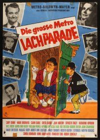 4e601 MGM'S BIG PARADE OF COMEDY German '64 W.C. Fields, Marx Bros, Abbott & Costello, Garbo!