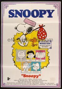 4e645 SNOOPY COME HOME white style German '72 Peanuts, Charlie Brown, great Schulz art of Snoopy!