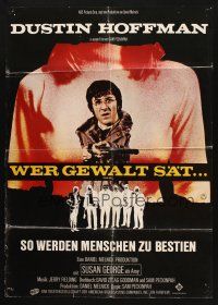4e656 STRAW DOGS German '72 directed by Sam Peckinpah, Dustin Hoffman, cool different image!