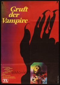 4e680 VAMPIRE LOVERS German '73 Hammer, taste the deadly passion of the blood-nymphs if you dare!