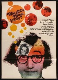 4e689 WHAT'S NEW PUSSYCAT German R73 different image of Woody Allen, & sexy babes!
