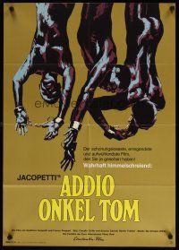 4e691 WHITE DEVIL: BLACK HELL German '72 Gualtiero Jacopetti & Franco Prosperi's Addio Zio Tom!