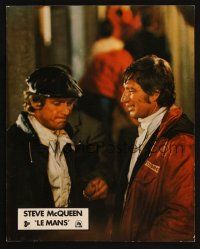 4e300 LE MANS German LC '71 image of Steve McQueen w/race car driver Derek Bell!