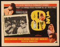 4e056 8 1/2 Mexican LC '63 Federico Fellini classic, Anouk Aimee, Sandra Milo, Rosella Falk!