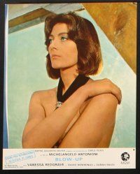 4e210 BLOW-UP set of 6 set 2 French LCs '67 Antonioni, David Hemmings, sexy Vanessa Redgrave!
