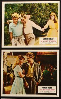 4e170 EAST OF EDEN set of 12 French LCs R70s first James Dean, Steinbeck, directed by Elia Kazan!