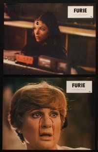 4e184 FURY set of 10 style A French LCs '79 Brian De Palma, Kirk Douglas, Cassavetes, Snodgress!