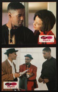 4e173 MO' BETTER BLUES set of 12 French LCs '90 Denzel Washington, Wesley Snipes, A Spike Lee Joint