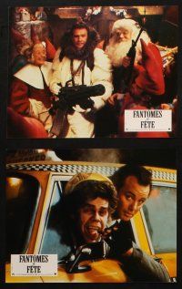 4e177 SCROOGED set of 12 French LCs '88 great images of Bill Murray, Karen Allen, Carol Kane!