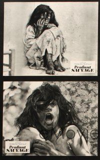 4e217 WILD CHILD style B set of 5 French LCs '70 Francois Truffaut's classic L'Enfant Sauvage!