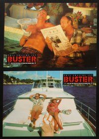4e274 BUSTER set of 7 German LCs '88 David Green, Phil Collins, Julie Walters!