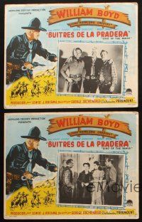 4e051 MARAUDERS set of 5 Mexican LCs '47 William Boyd as Hopalong Cassidy!