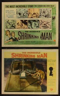 4f168 INCREDIBLE SHRINKING MAN 8 LCs '57 rare full set with all the cool special effects scenes!