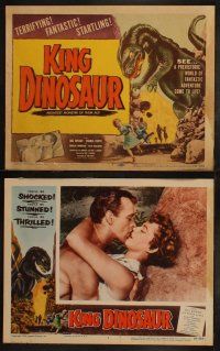 4f081 KING DINOSAUR 8 LCs '55 cool fx images & artwork of the mightiest prehistoric monster of all!