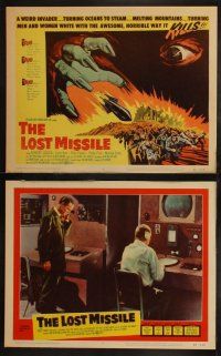 4f262 LOST MISSILE 8 LCs '58 a weird invader came from outer Hell turning men & women!