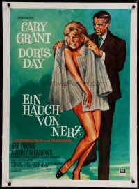 4h200 THAT TOUCH OF MINK linen German R69 best Braun art of Cary Grant & sexy naked Doris Day!