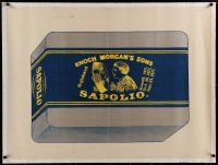4h033 SAPOLIO linen 30x41 advertising poster '20s Enoch Morgan's Sons soap established in 1871!