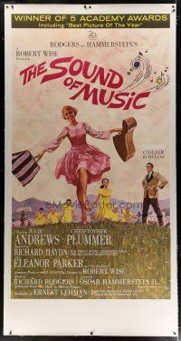 4j275 SOUND OF MUSIC linen 3sh '65 classic art of Julie Andrews by Terpning, Rodgers & Hammerstein!
