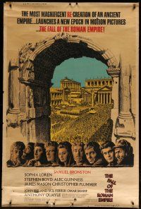 4j118 FALL OF THE ROMAN EMPIRE style Z 40x60 '64 Anthony Mann directed, Sophia Loren, art of Rome!