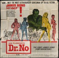 4k002 DR. NO 6sh '62 Sean Connery is the most extraordinary gentleman spy James Bond 007!