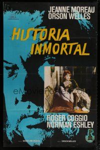 4k141 IMMORTAL STORY Argentinean '69 Orson Welles directs & stars, sexy Jeanne Moreau!