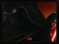 4k340 REVENGE OF THE SITH style A teaser DS British quad '05 Star Wars Episode III, Darth Vader!