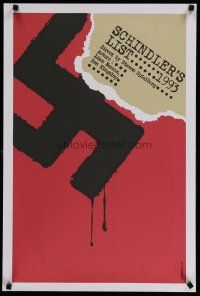 4k348 SCHINDLER'S LIST Cuban R09 Steven Spielberg, wild different swastika art by Lisandro!