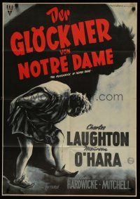 4k198 HUNCHBACK OF NOTRE DAME German R50s Victor Hugo, Williams art of Laughton as Quasimodo!