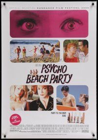 4k254 PSYCHO BEACH PARTY 1sh '00 Lauren Ambrose, Charles Busch in drag, slasher horror spoof!