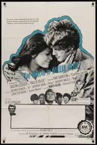 4m079 BALLAD OF BILLIE BLUE 1sh '72 art of Jason Ledger in title role, country & western music!