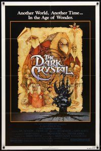 4m230 DARK CRYSTAL 1sh '82 Jim Henson & Frank Oz, Richard Amsel fantasy art!