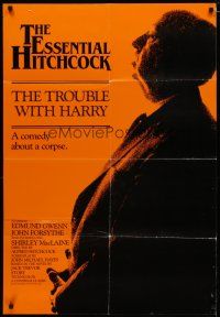 4m924 TROUBLE WITH HARRY English 1sh R83 Alfred Hitchcock, John Forsythe & Shirley MacLaine!