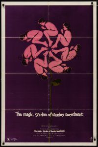 4m555 MAGIC GARDEN OF STANLEY SWEETHEART revised 1sh '70 nude Don Johnsons are petals of a flower!