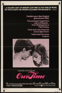 4m676 OUR TIME 1sh '74 sexy young Pamela Sue Martin, what they didn't teach in girls school!